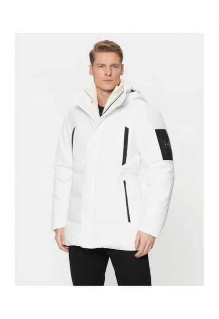 Мъжко яке -  304241031 - Полиестер - Бял - Бял