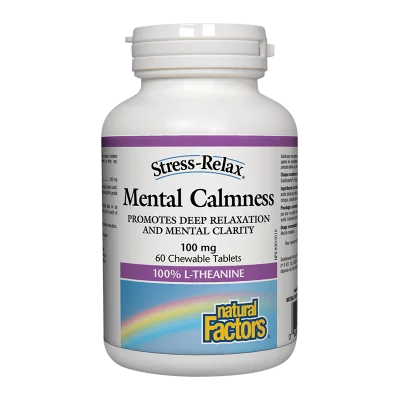 Mental Calmness/ Л-Теанин 100 mg х 60 дъвчащи таблетки