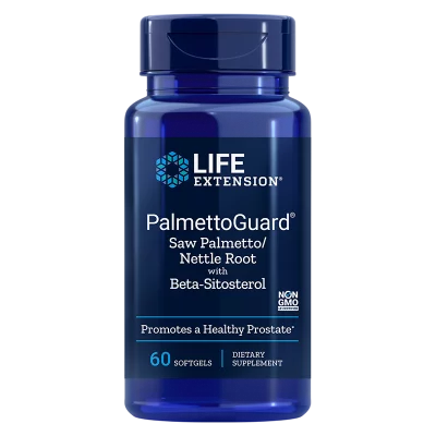 PalmettoGuard® Saw Palmetto/Nettle Root with Beta-Sitosterol/ Сао Палмето с Коприва и Бета-Ситостероли х 60 софтгел капсули