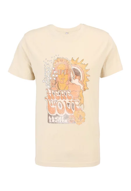 Памучна тениска с принт