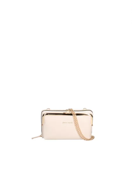 Портфейл с отделящ се несесер за монети - Бежов