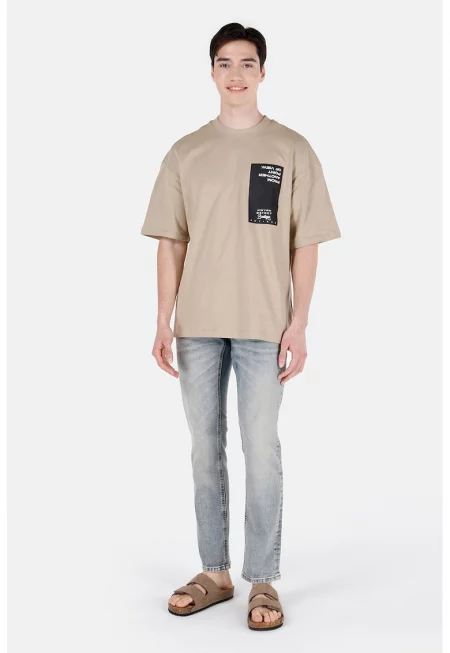 Прави дънки деграде - Прашно синьо