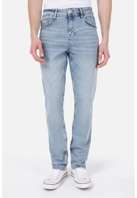 Прави дънки Karl - Прашно синьо