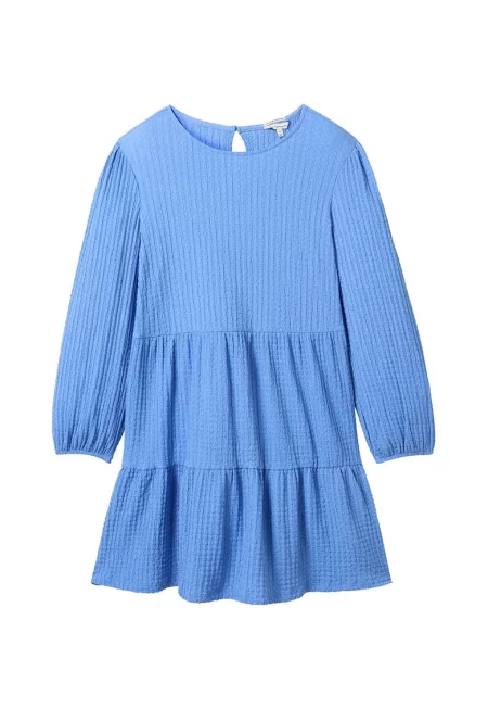 Разкроена рокля с релеф