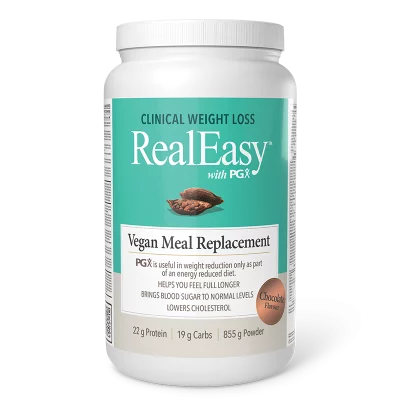 Real Easy с PGX  - шейк с грахов протеин и водоразтворими фибри, 855 g прах, с вкус на шоколад