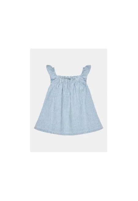 Рокля за момиче -  302102631 - Памук - Син
