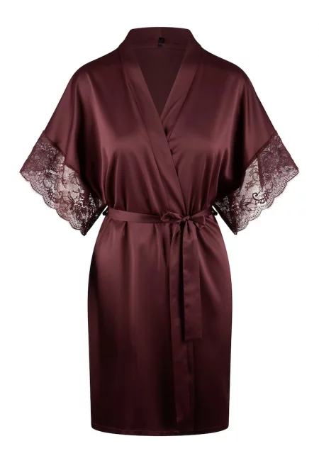 Сатинирано кимоно с колан