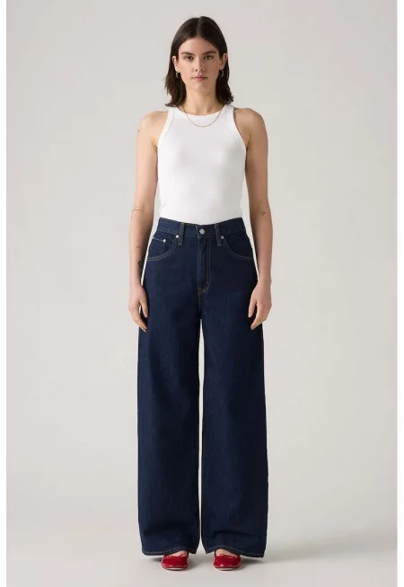 Широки прави дънки Youth