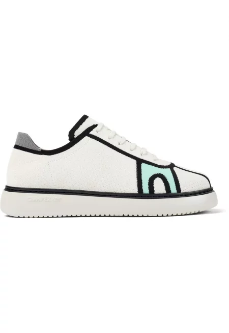 Текстилни спортни обувки Runner K21 20637 - Бял