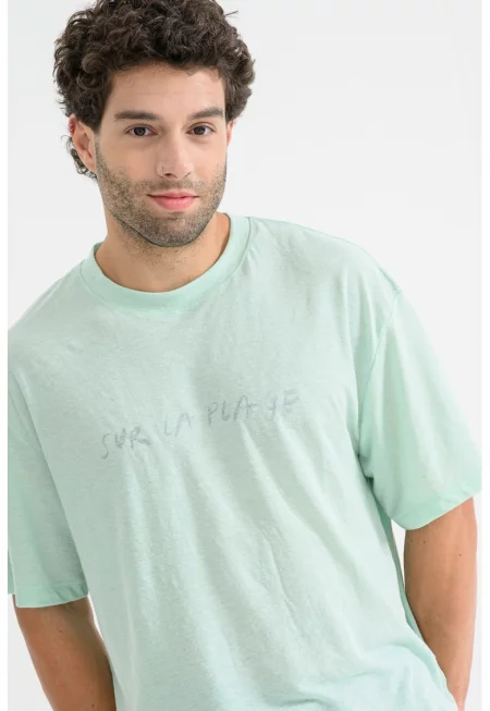 Тениска с лен