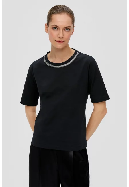 Тениска с мъниста