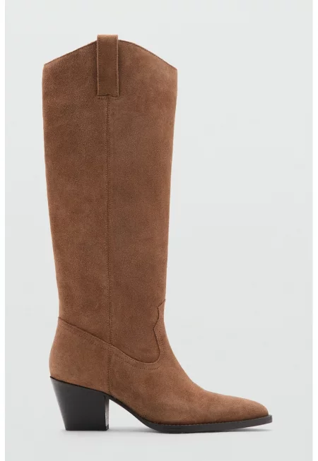 Велурени ботуши тип Cowboy