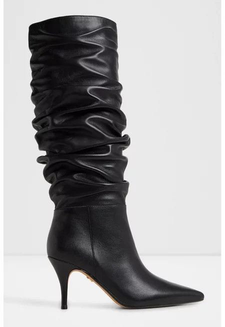 Високи ботуши Kimmia с набирания и ток