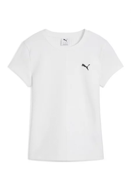 Wardrobe Ess Ribbed Slim Tee 62976602