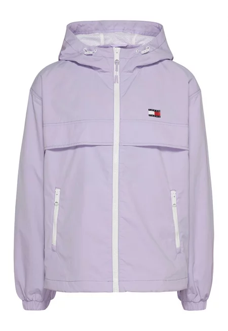 Яке с качулка и малко лого