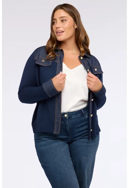 Яке с пришити джобове