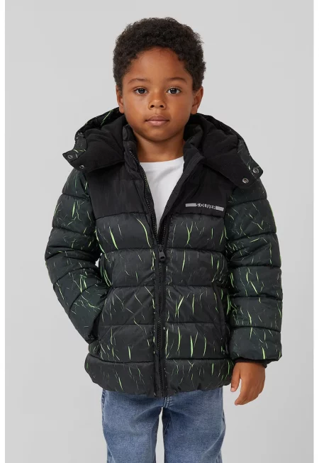 Зимно капитонирано яке с цип