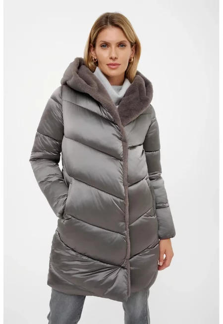 Зимно ватирано яке с капси