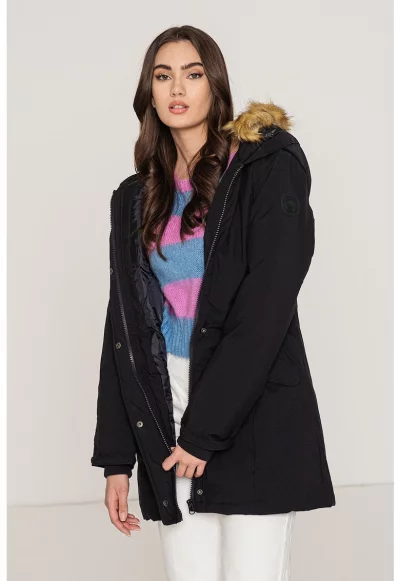 Зимно яке Dinasty с отделящ се еко пух