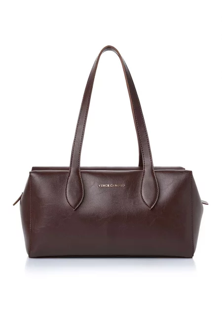 Чанта за рамо от еко кожа с лого