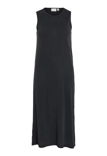 Дамска лятна рокля  14101675 - Модал/Полиестер - 47697 - Черен