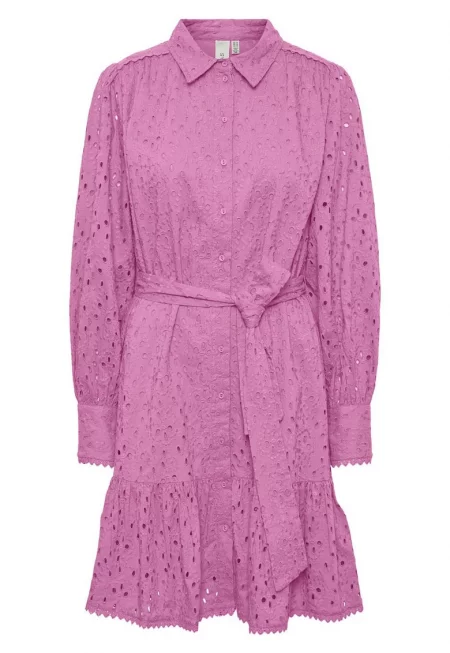 Дамска рокля -  Органичен памук - 301808138 - Виолетов