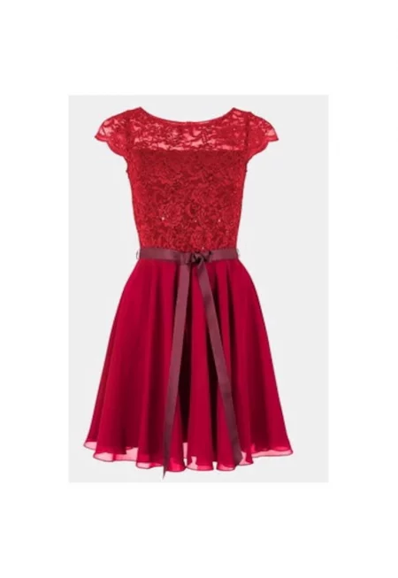 Дамска рокля - тип „люлка“ - 303863845 - Полиестер - Черна