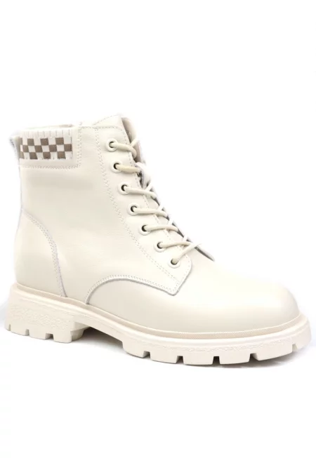 Дамски боти L9137 - Бежов