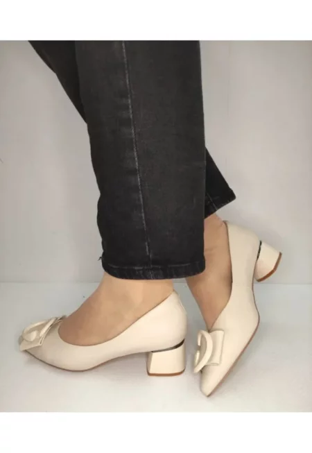 Дамски обувки  460005B 52-N Елегантни Бежови - Бежов