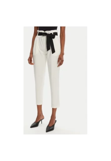 Дамски панталон -  305265333 - Полиестер/Вискоза - Бежов