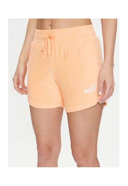 Дамски панталон -  324865 - Оранжев - Памук