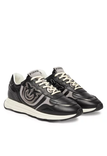 Дамски спортни обувки  Black Z99 Zoe 01 SS0087P023 - естествена кожа - черен