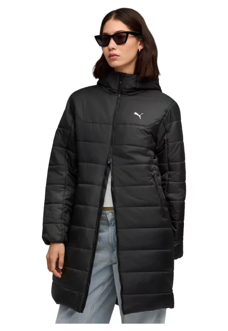 Дамско яке  Ess Hooded Padded Parka - Черно - Черен