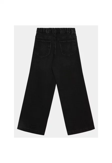 Дънки за момичета - САМО за деца - 304009358 - памук - Черен