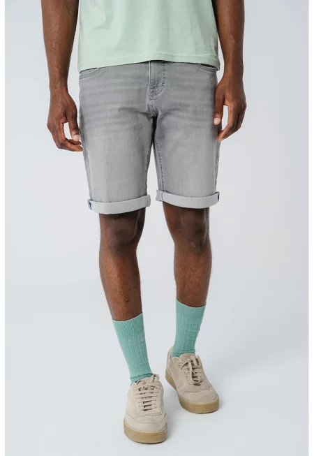 Дънкови бермуди Chicago - Светло сив