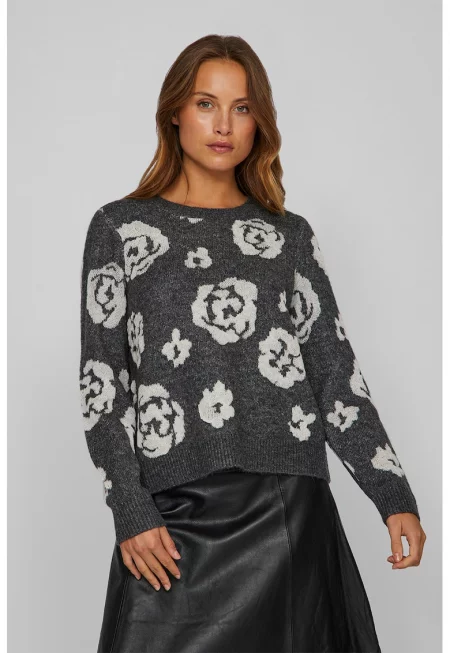 Флорален пуловер