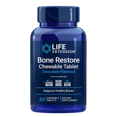 Формула за Кости - Bone Restore, 60 дъвчащи таблетки, с вкус на шоколад