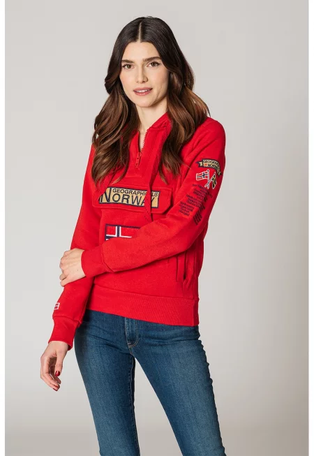 Худи Gymclass с връзка и бродирано лого