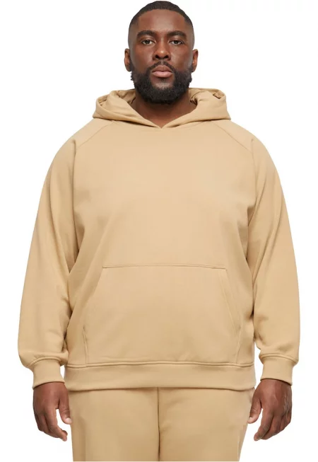 Худи с памук с джб кенгуру - Карамел