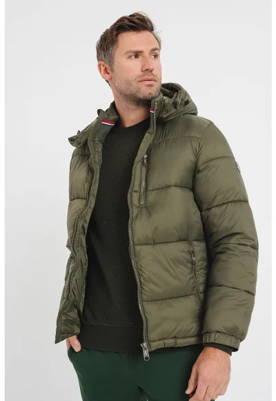 Капитонирано зимно яке Eddie с качулка