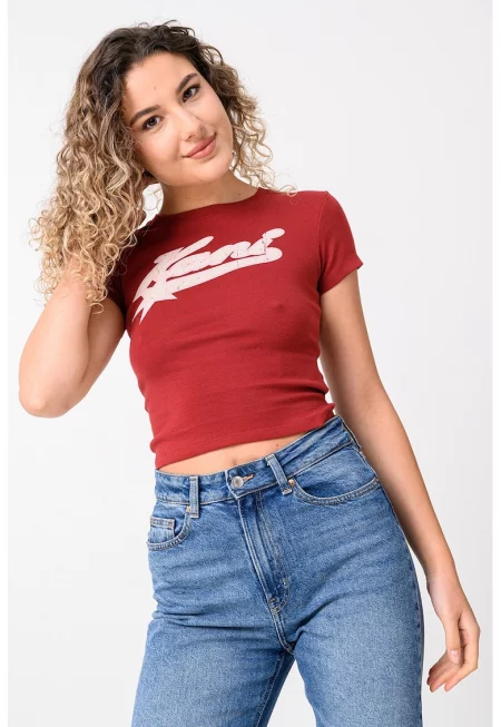 Къса тениска Varsity Star с лого