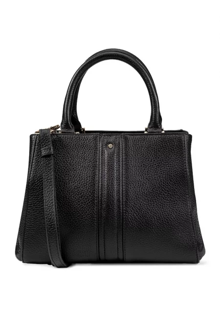 Кожена чанта Dhyalma с презрамка