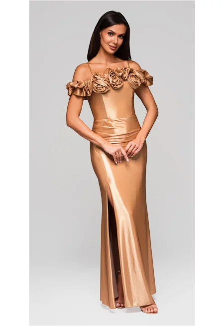 Макси вечерна рокля  LA-OM-DLR213