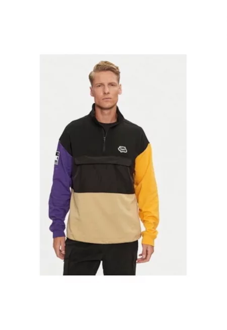 Мъжка блуза -  304703751 - Памук/Полиестер - Черна