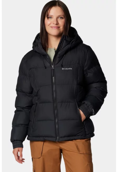 Непромокаемо зимно яке Pike Lake II с качулка - Черен