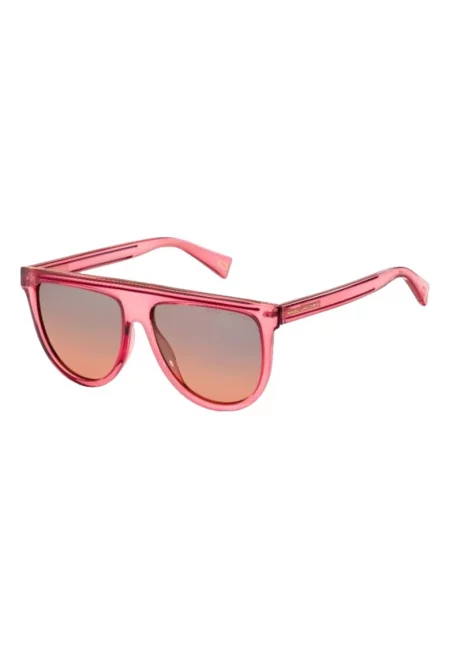 Очила за дами  слънчеви - розови - 57x15x145 мм