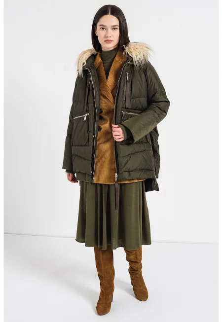 Подплатено зимно яке Mimica с еко пух