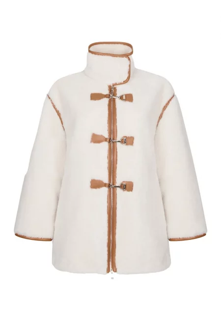 Пухено яке с цип