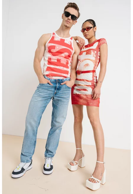 Рипсена рокля Angiel с лого