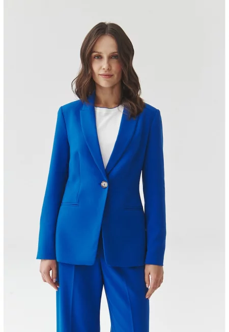 Сако с дълги ръкави - Кралско Синьо